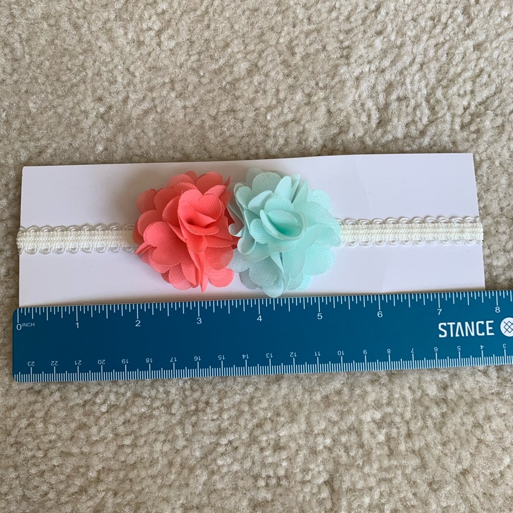Baby Flower Headband ~16” diameter NWOT